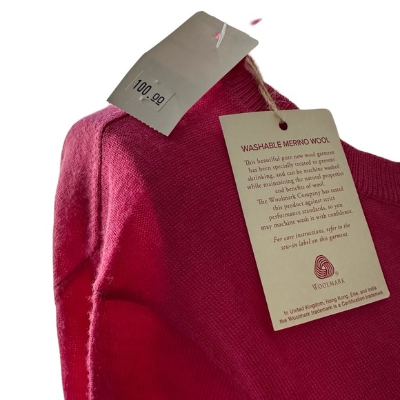 Brooks Bothers Women's Pink Button-Up Sweater Xs - Picture 6 of 6